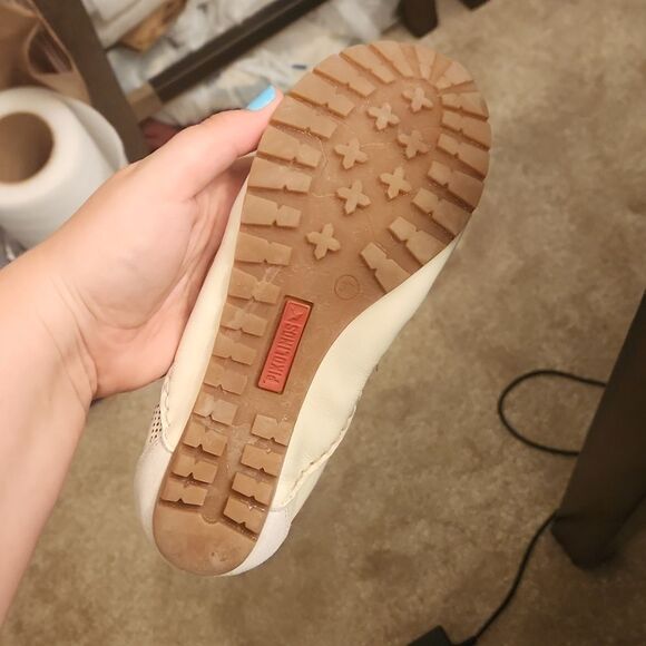 Pikolinos Women's White Leather Flats w/ Perforations & Cutouts Size 37 US 6.5 - Picture 12 of 12